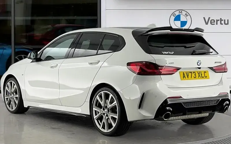 Used BMW M135 Comfort Edition 306 HP (225 kW) 2024 White Hatchback