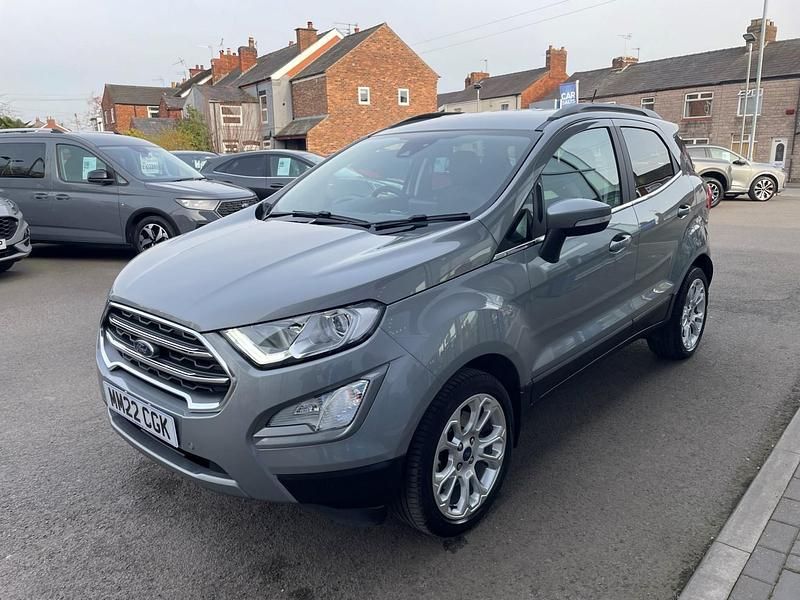 Used Ford Ecosport Titanium 125 HP (91 kW) 2022 Silver SUV