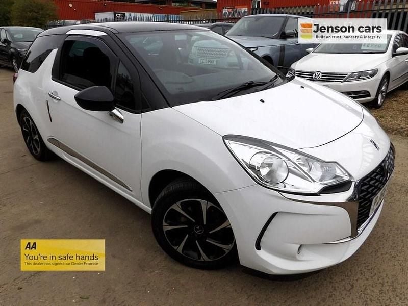 White Used 2016 DS Automobiles DS3 Elegance Hatchback | £2,490 (Super price) - Image 1/4