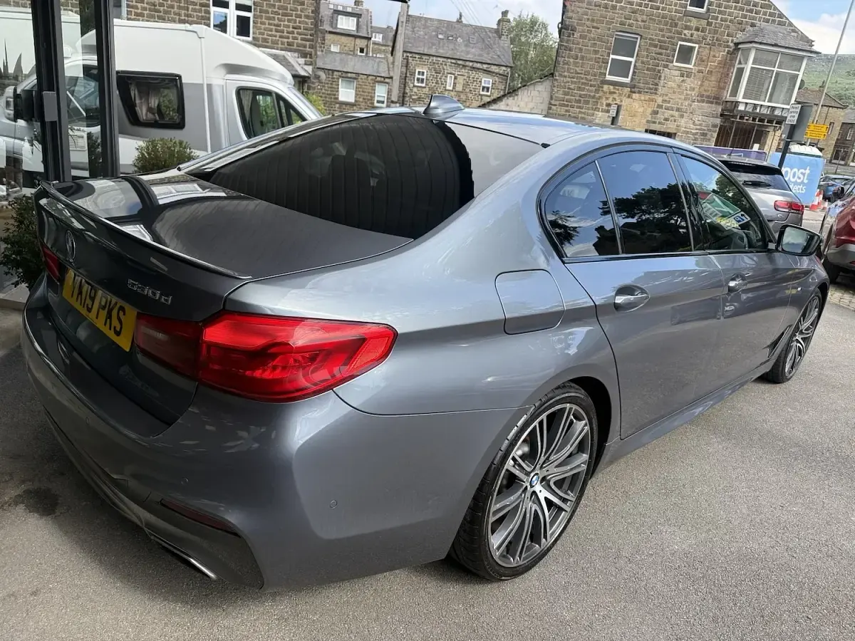 Used BMW 530 M Sport 261 HP (191 kW) 2019 Blue Sedan
