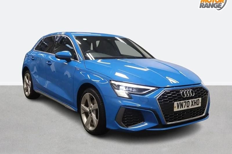 Used 2021 Audi A3 Sportback e-tron S-Line Sedan | £17,295 (Fair price) - Image 1/1