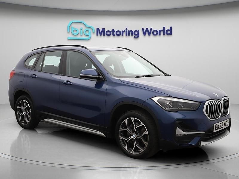 Blue Used 2022 BMW X1 xLine SUV | £20,100 (Fair price) - Image 1/4