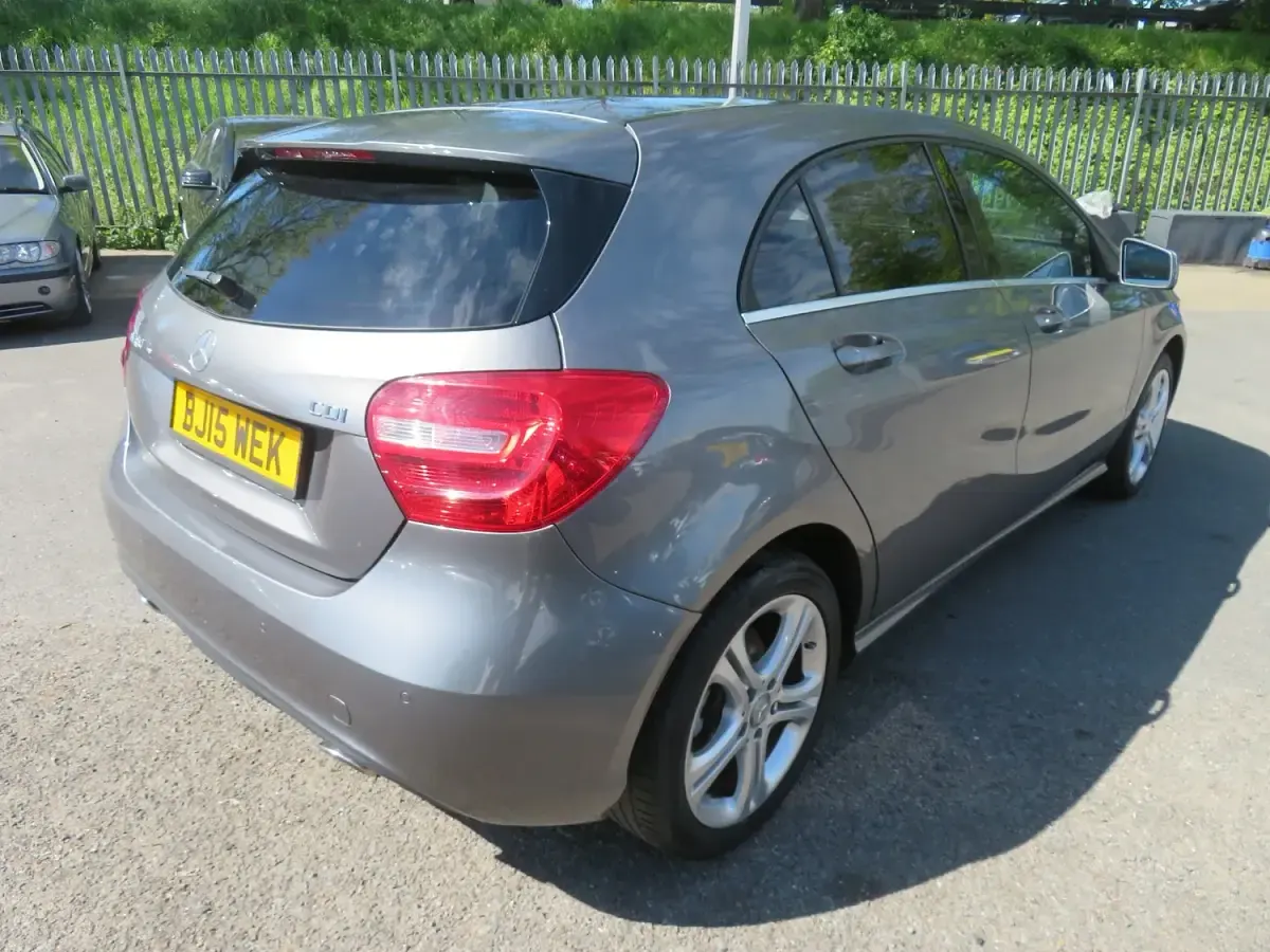 Used Mercedes A180 Sport Edition 109 HP (80 kW) 2015 Grey Hatchback