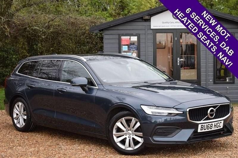 Blue Used 2018 Volvo V60 Momentum Estate | £11,995 (Good price) - Image 1/1