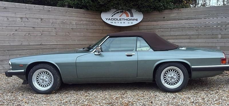 Used Jaguar XJS 284 HP (208 kW) 1990 Green Cabriolet