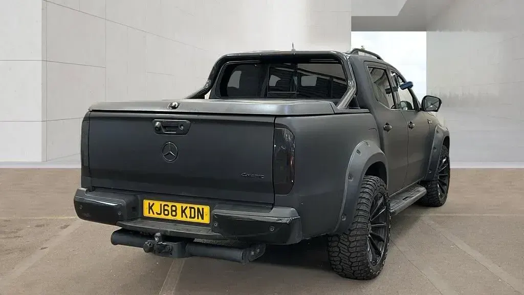 Used Mercedes X350 2019 Blue Pickup