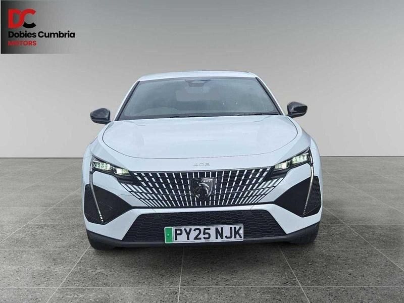 New Peugeot e-408 GTi 152 kW (207 HP) 2025 White SUV