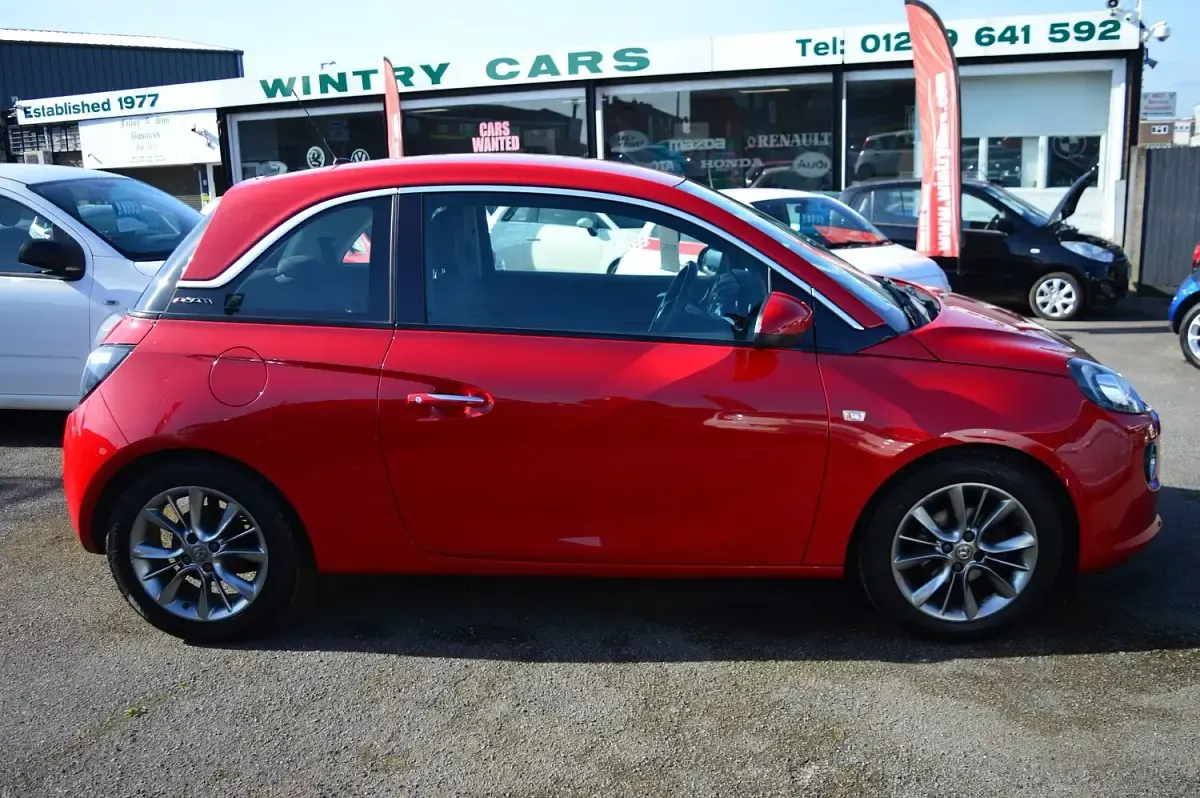 Used Vauxhall Adam Jam 70 HP (51 kW) 2015 Red Hatchback