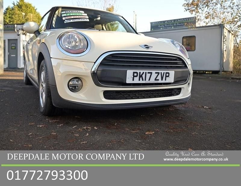 White Used 2017 Mini ONE Hatch Hatchback | £7,990 (Good price) - Image 1/4