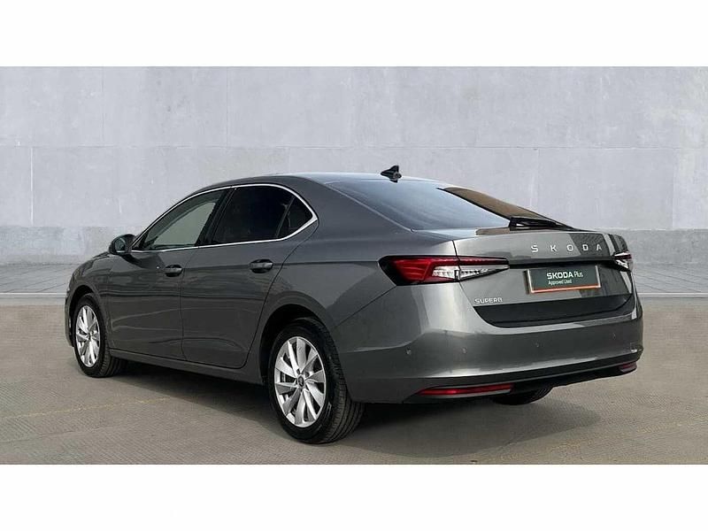 Used Skoda Superb SE Technology 150 HP (110 kW) 2025 Graphite grey Hatchback