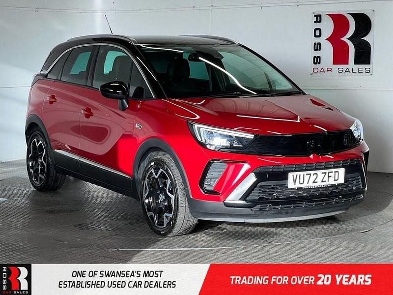 Used Vauxhall Crossland Ultimate 110 HP (80 kW) 2022 Red SUV