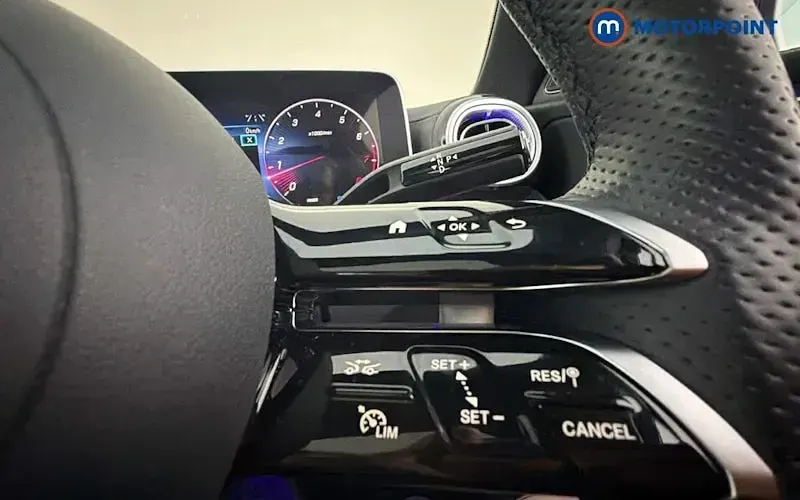 Used Mercedes C300 AMG line 258 HP (189 kW) 2024 Blue Sedan