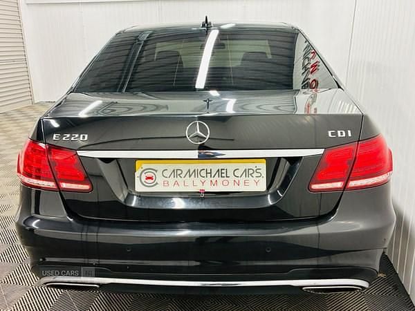 Used Mercedes E220 AMG 170 HP (125 kW) 2014 Black Sedan