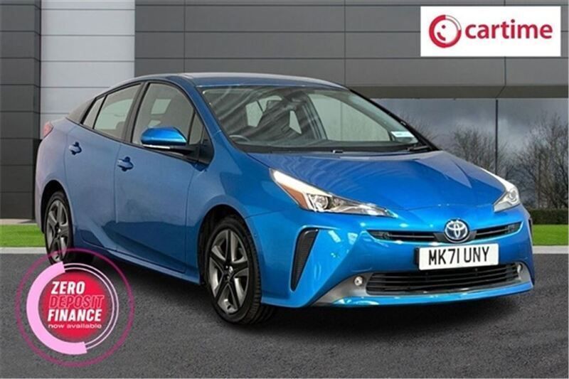 Blue Used 2021 Toyota Prius Business Edition Hatchback | £22,199 - Image 1/3