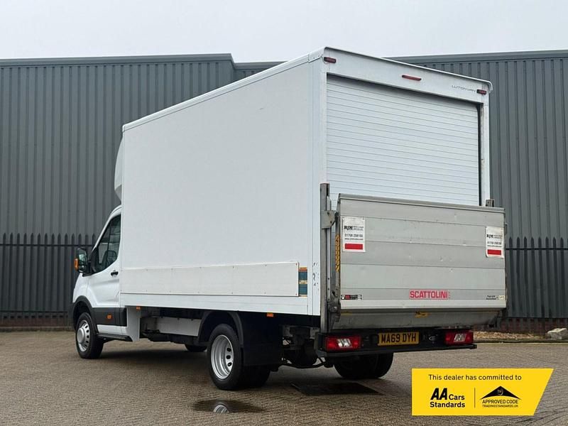 Used Ford Transit S 130 HP (95 kW) 2019 White Cabriolet