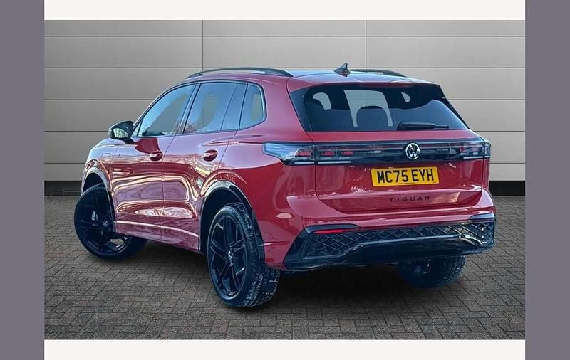 New VW Tiguan R-line 204 HP (150 kW) 2025 Red SUV