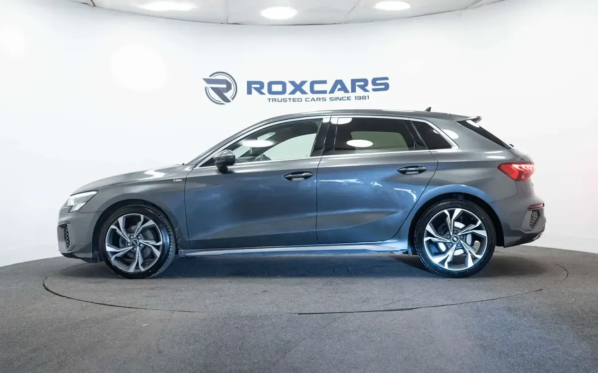 Used Audi A3 S-Line 110 HP (80 kW) 2023 Grey Sedan