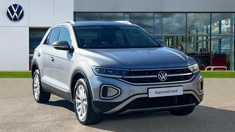 Pyrite silver metallic Used 2023 VW T-Roc Style SUV | £19,624 (Fair price) - Image 1/4