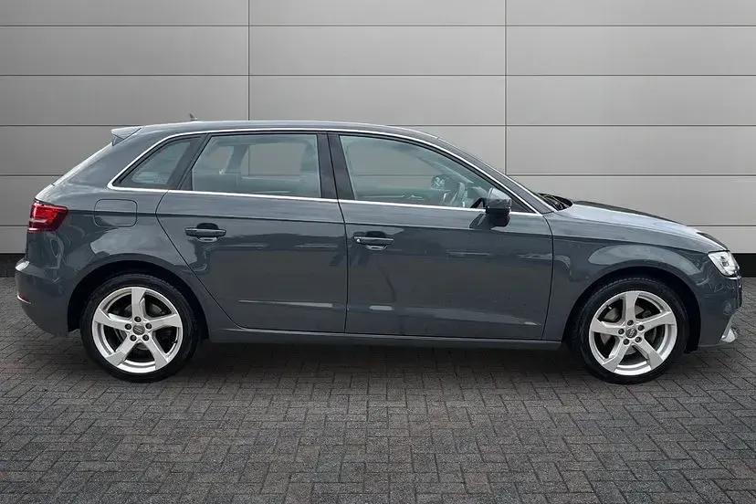 Used Audi A3 Sport 150 HP (110 kW) 2018 Grey Sedan