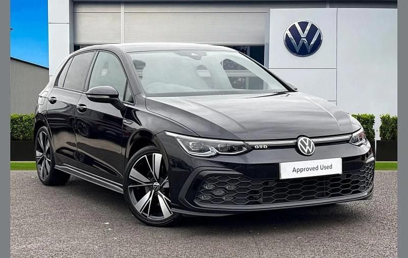 Used VW Golf VIII GTD 200 HP (147 kW) 2022 Black Hatchback