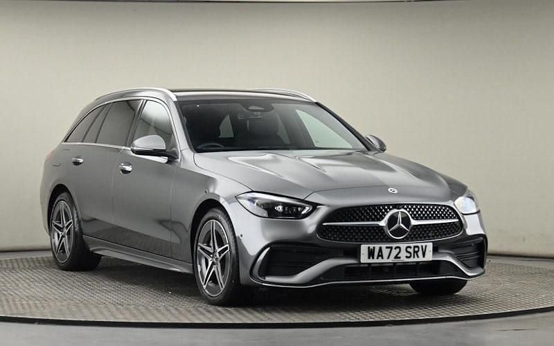 Used 2025 Mercedes C300e AMG Line Premium Plus Estate | £34,500 - Image 1/4