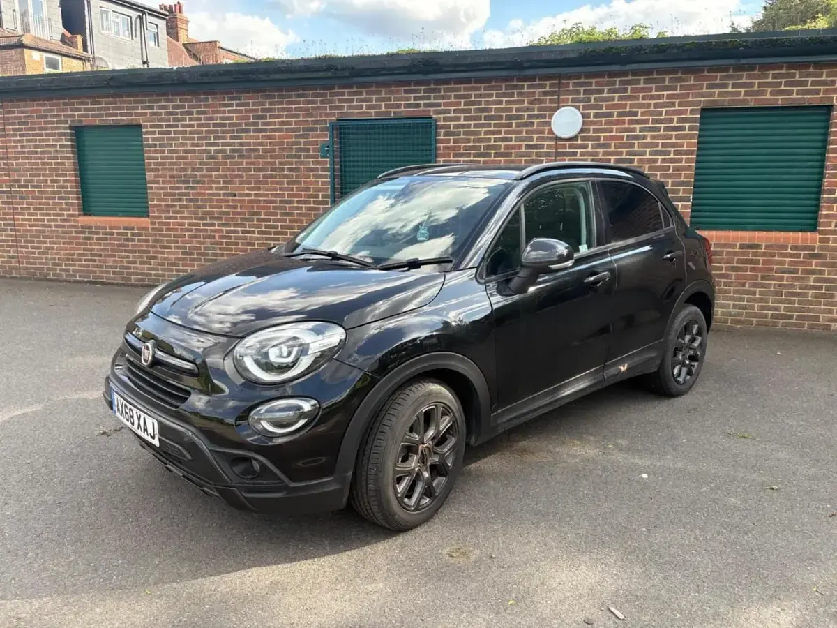 Usado Fiat 500X S 120 HP (88 kW) 2019 Preto SUV