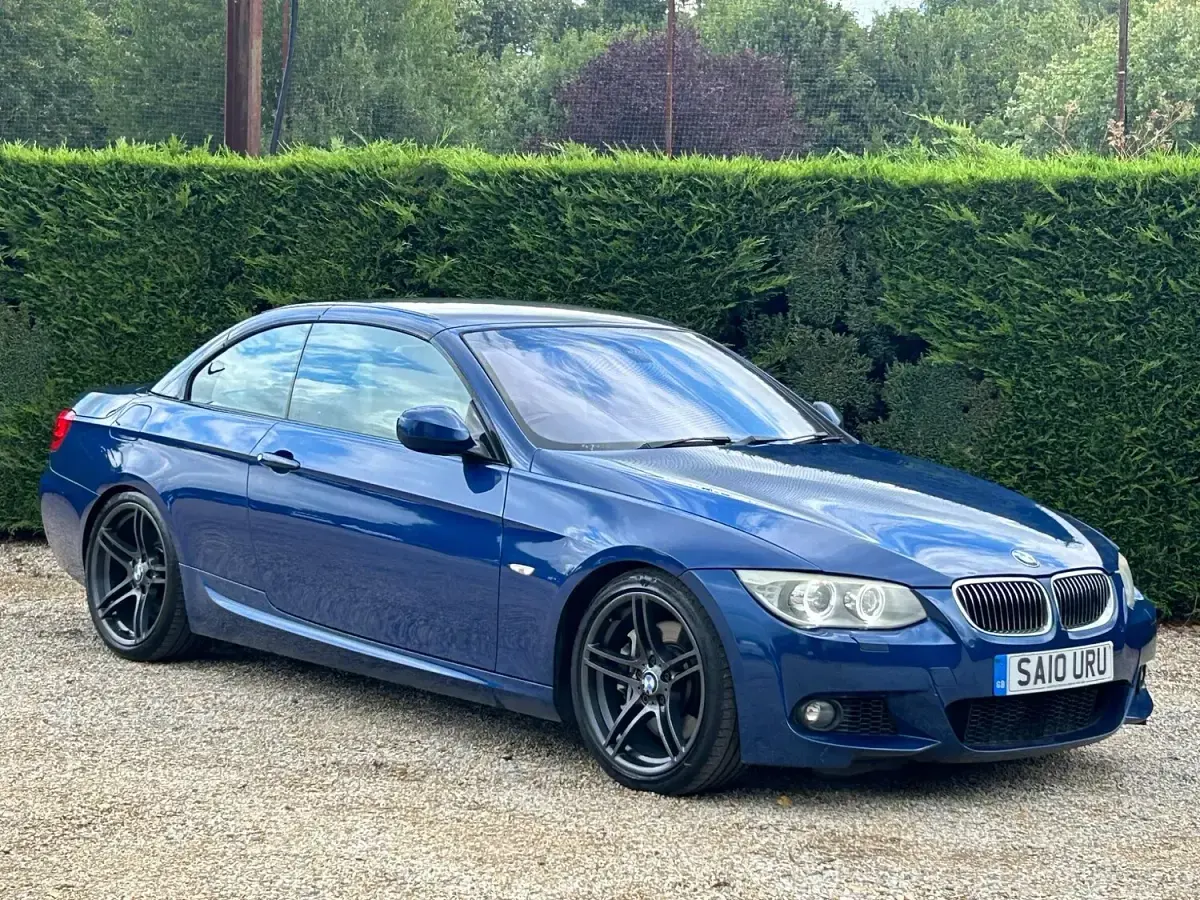 Used BMW 335 Cabriolet M Sport 2010 Blue Cabriolet
