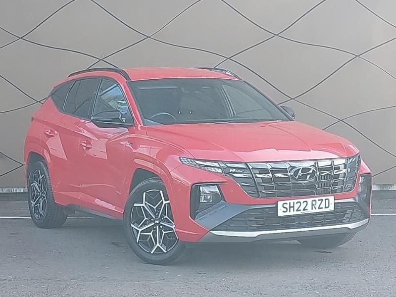 Used Hyundai Tucson N Line 150 HP (110 kW) 2022 Red SUV