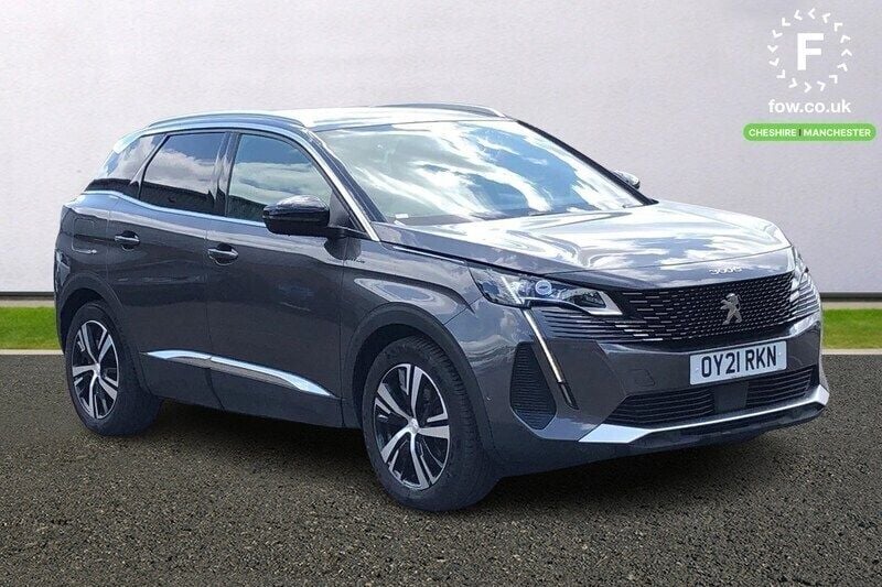 Grey Used 2021 Peugeot 3008 Premium Estate | £17,199 (Fair price) - Image 1/3