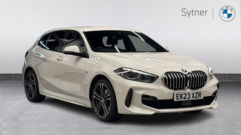 White Used 2023 BMW 118 M Sport Hatchback | £23,000 (Fair price) - Image 1/4