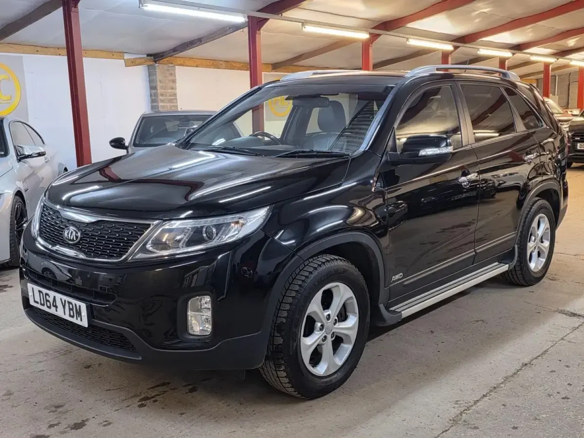 Begagnad Kia Sorento 2014 Svart SUV