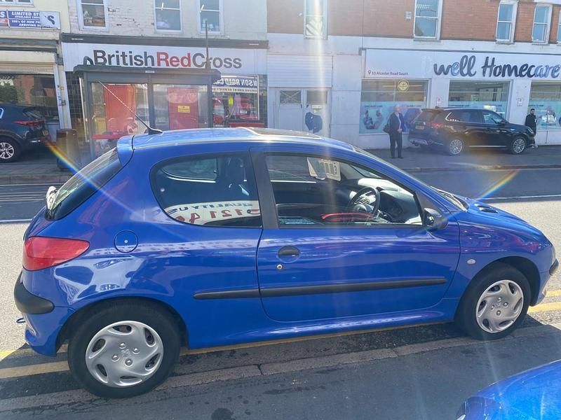 Used Peugeot 206 Style 60 HP (44 kW) 2003 Blue Hatchback