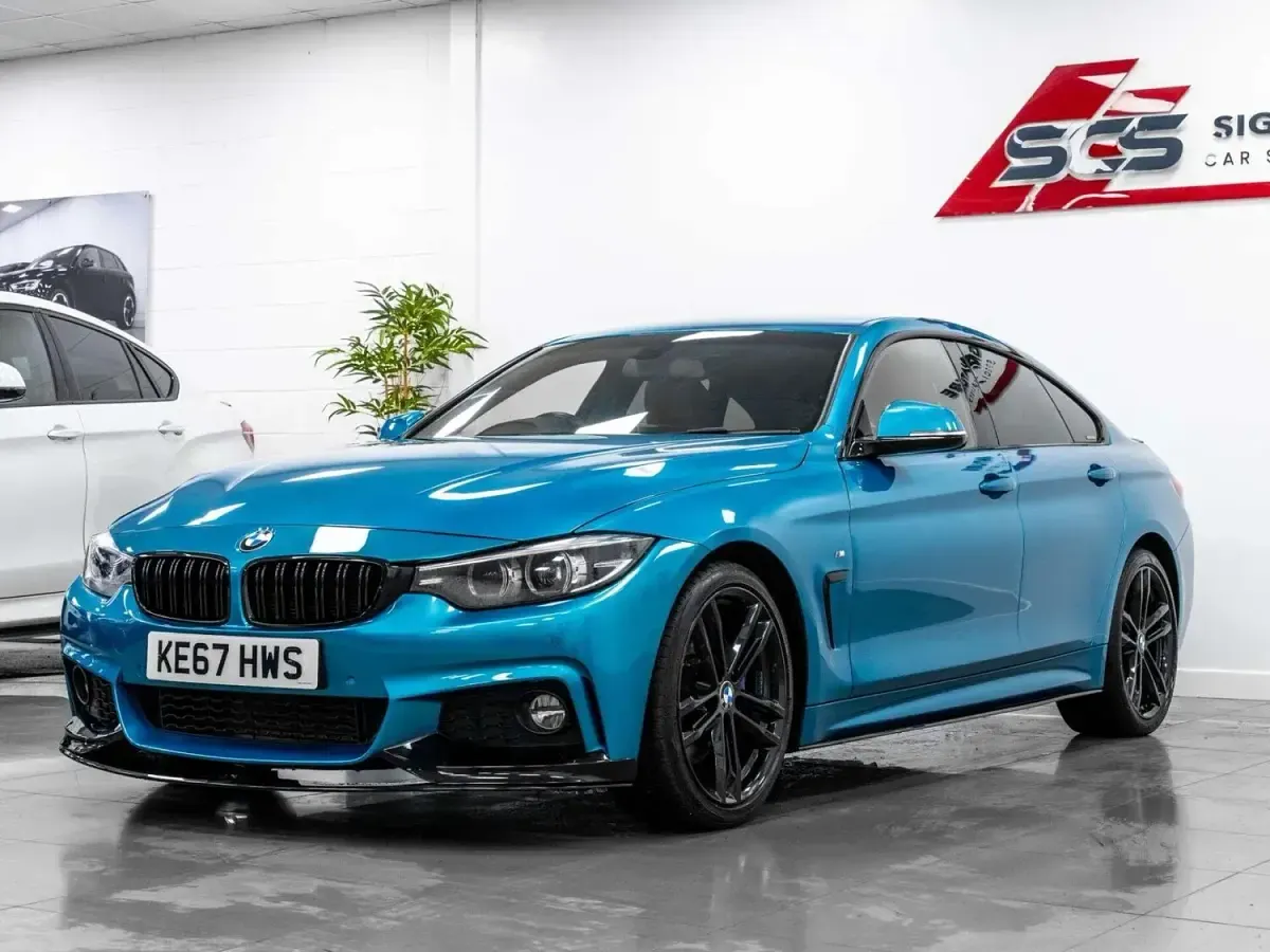 Used BMW 420 Gran Coupé M Sport 190 HP (139 kW) 2017 Blue Coupe