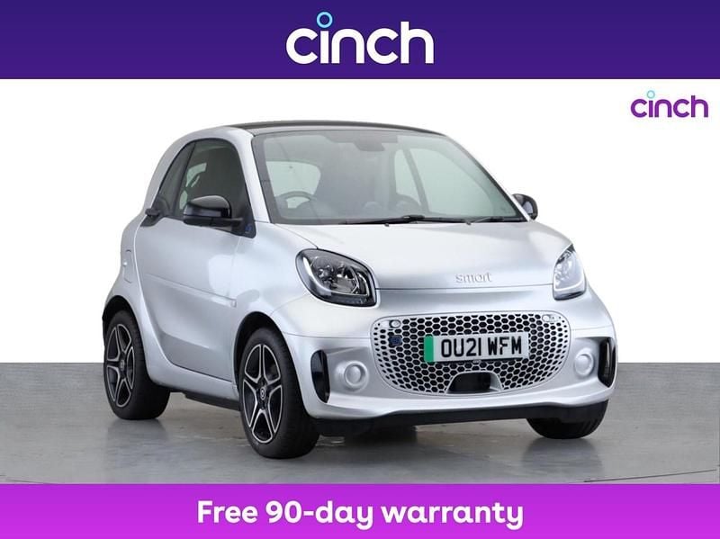 Silver Used 2021 Smart ForTwo Electric Drive Premium Coupe | £9,799 - Image 1/3