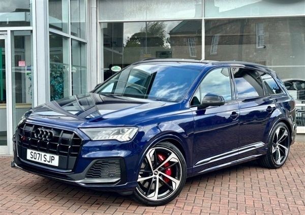 Blue Used 2021 Audi SQ7 Black Edition SUV | £53,995 (A bit pricey) - Image 1/1