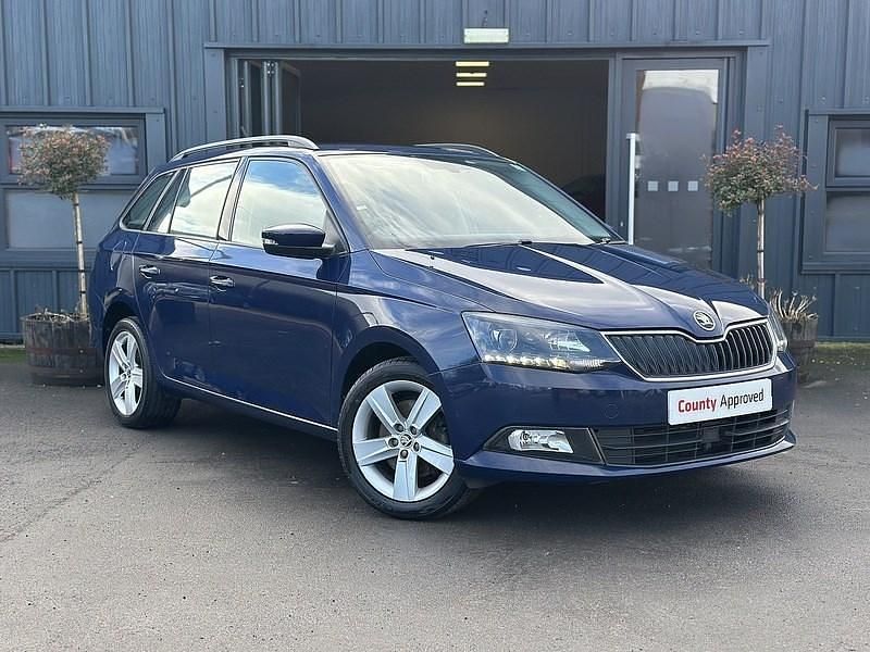 Blue Used 2016 Skoda Fabia SE L Estate | £9,990 (Fair price) - Image 1/4