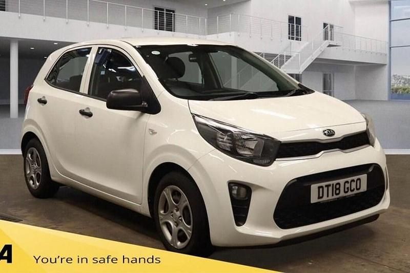 Used Kia Picanto 66 HP (48 kW) 2018 White Hatchback