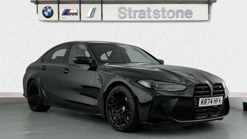 Black Used 2024 BMW M3 Competition Edition | £69,990 (Fair price) - Image 1/4