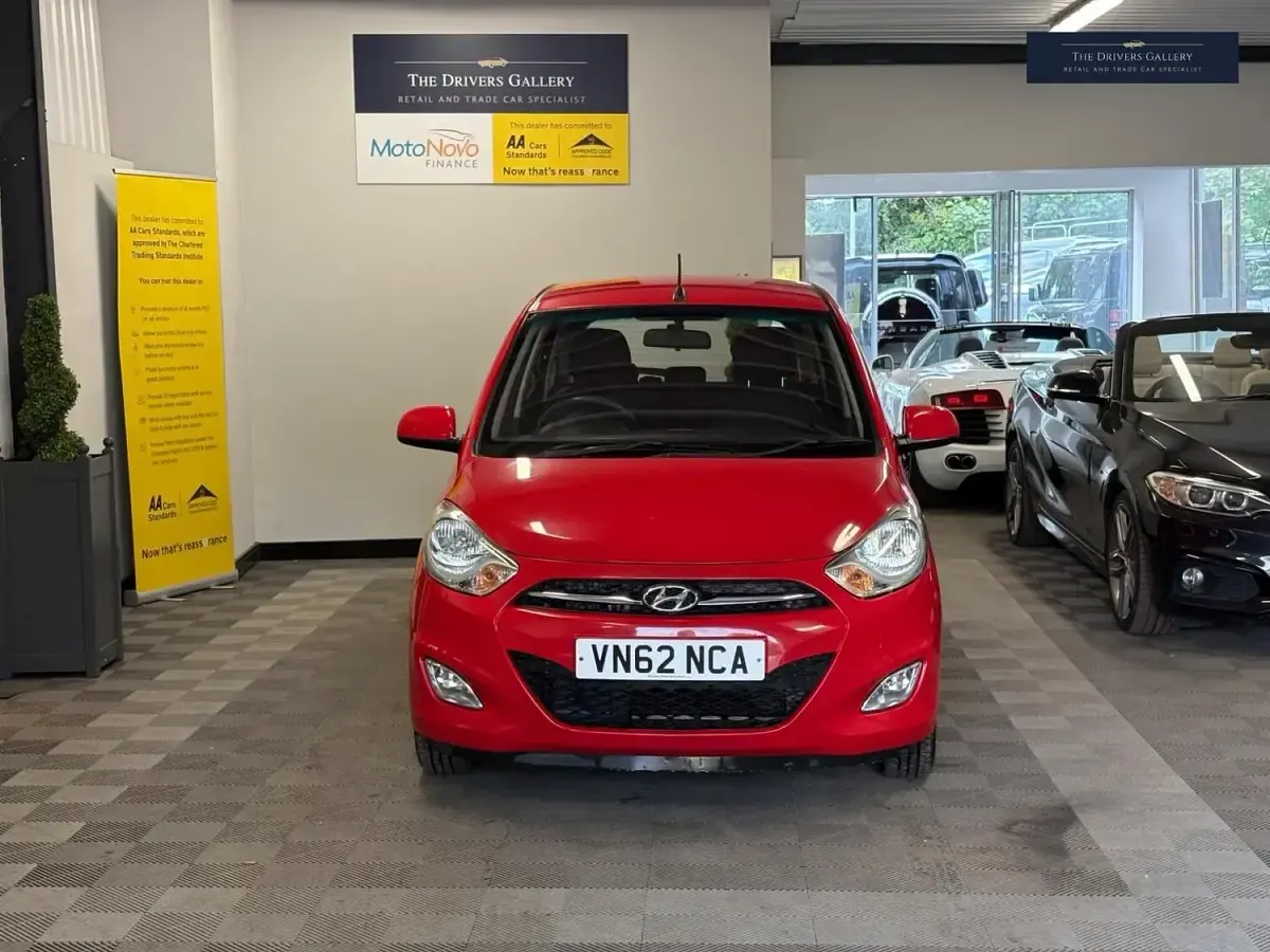Used Hyundai i10 Active 86 HP (63 kW) 2012 Red Hatchback