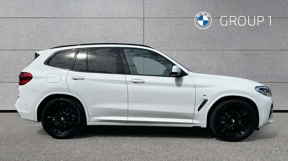 Begagnad BMW X3 M Sport 190 HK (139 kW) 2019 Vit SUV