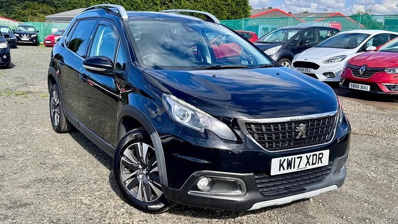Black Used 2017 Peugeot 2008 Allure SUV | £6,195 (Fair price) - Image 1/3