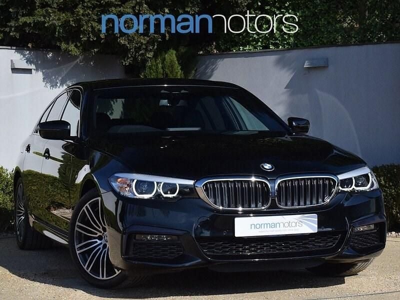 Black Used 2020 BMW 520 M Sport Sedan | £24,995 (Fair price) - Image 1/3
