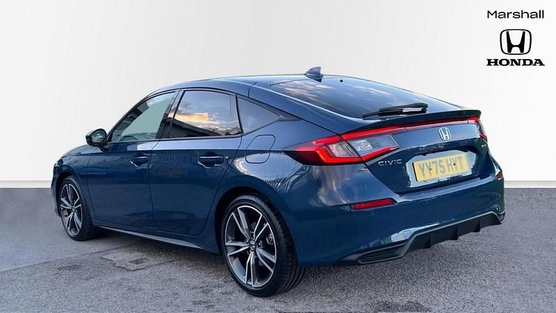 New Honda Civic Advance 143 HP (105 kW) 2025 Premium paint  seabed blue Hatchback