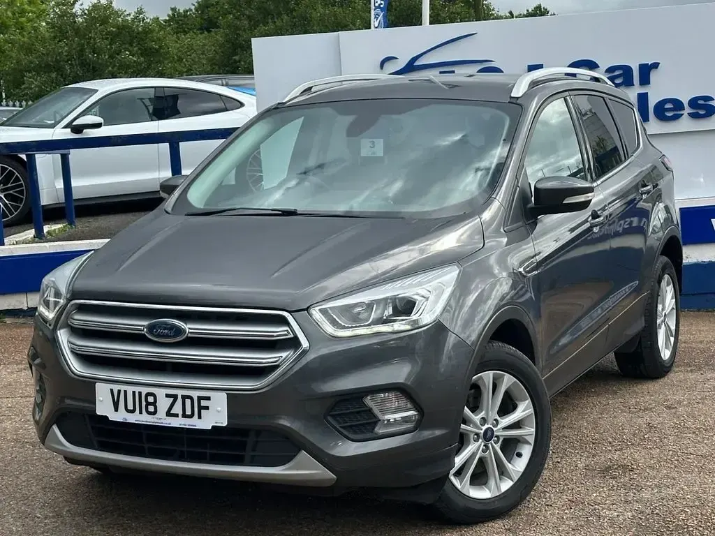 Used Ford Kuga Titanium 150 HP (110 kW) 2018 Grey SUV