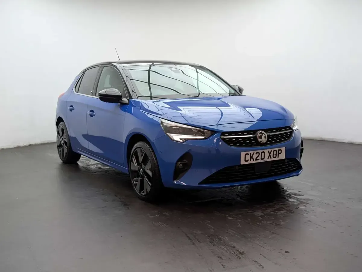 Usado Vauxhall Corsa-e Elite 100 kW (136 HP) 2020 Azul Citadino