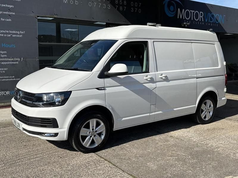 Begagnad VW Transporter Highline 2019 Vit Van
