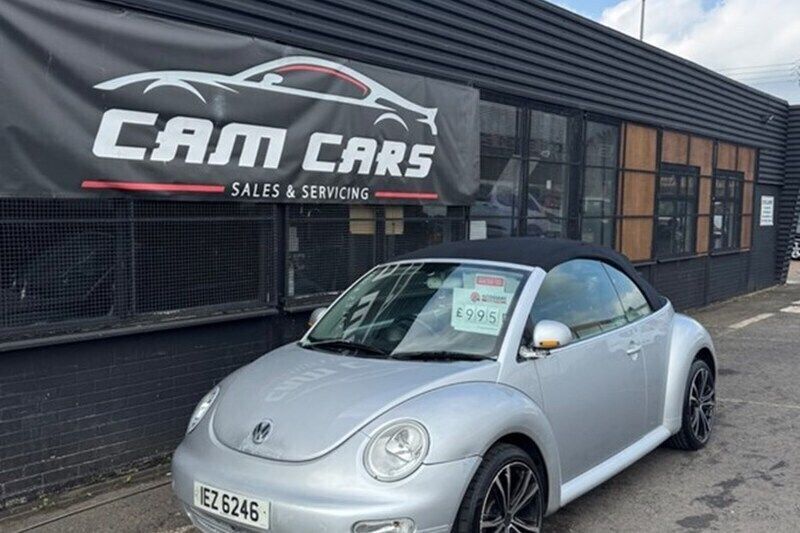 Silver Used 2004 VW Beetle Cabriolet | £995 (Super price) - Image 1/1