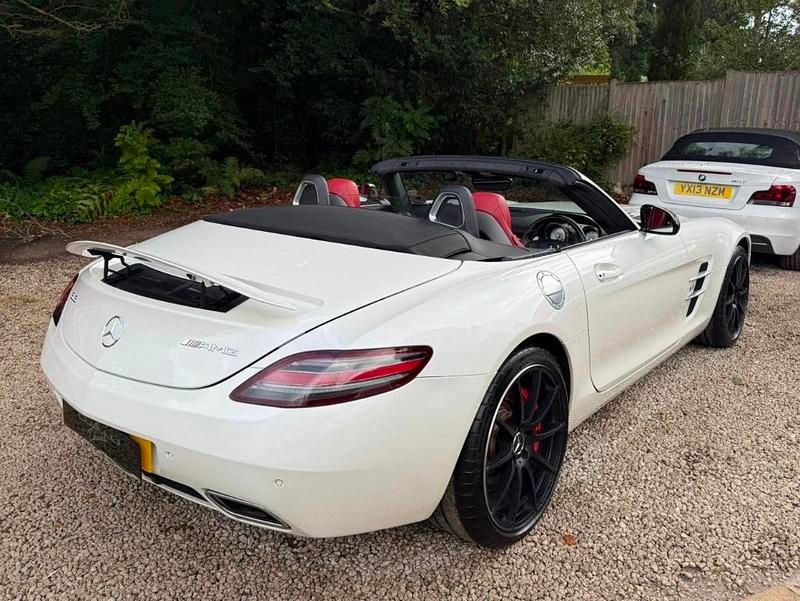 Begagnad Mercedes SLS AMG AMG 2011 Vit Cab