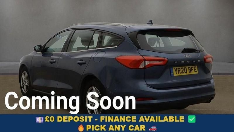 Blue Used 2020 Ford Focus Zetec Estate | £9,349 (Good price) - Image 1/4