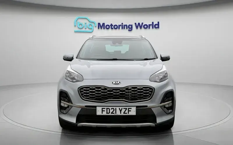 Used Kia Sportage GT-Line S 136 HP (100 kW) 2021 Silver SUV